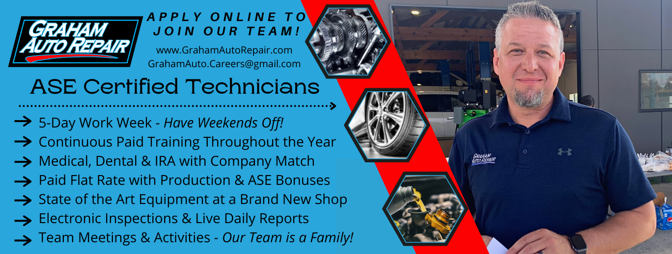 ASE Certified Automotive Technician at Graham Auto Repair
